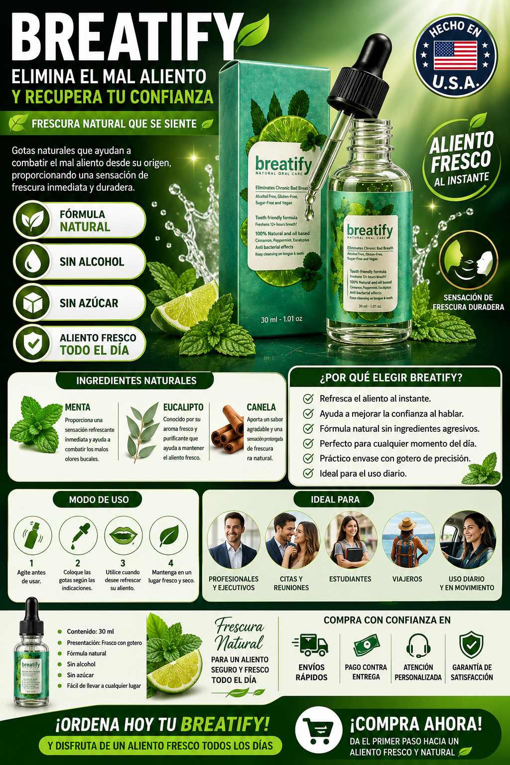 BREATIFY - PARA MAL ALIENTO - U.S.A